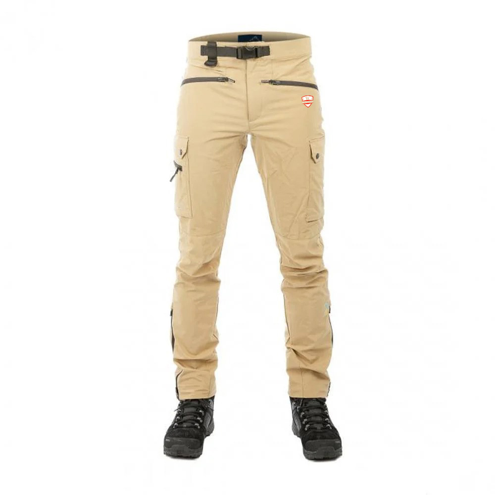 Men's Outdoor Stretch Pants Embrace an Active Lifestyle with Waterproof Leg-Ends