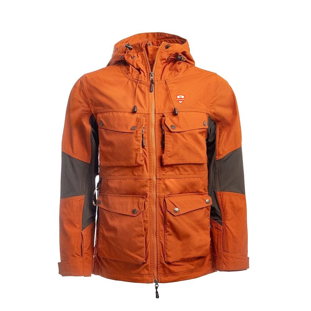 Orange Shell Jacket