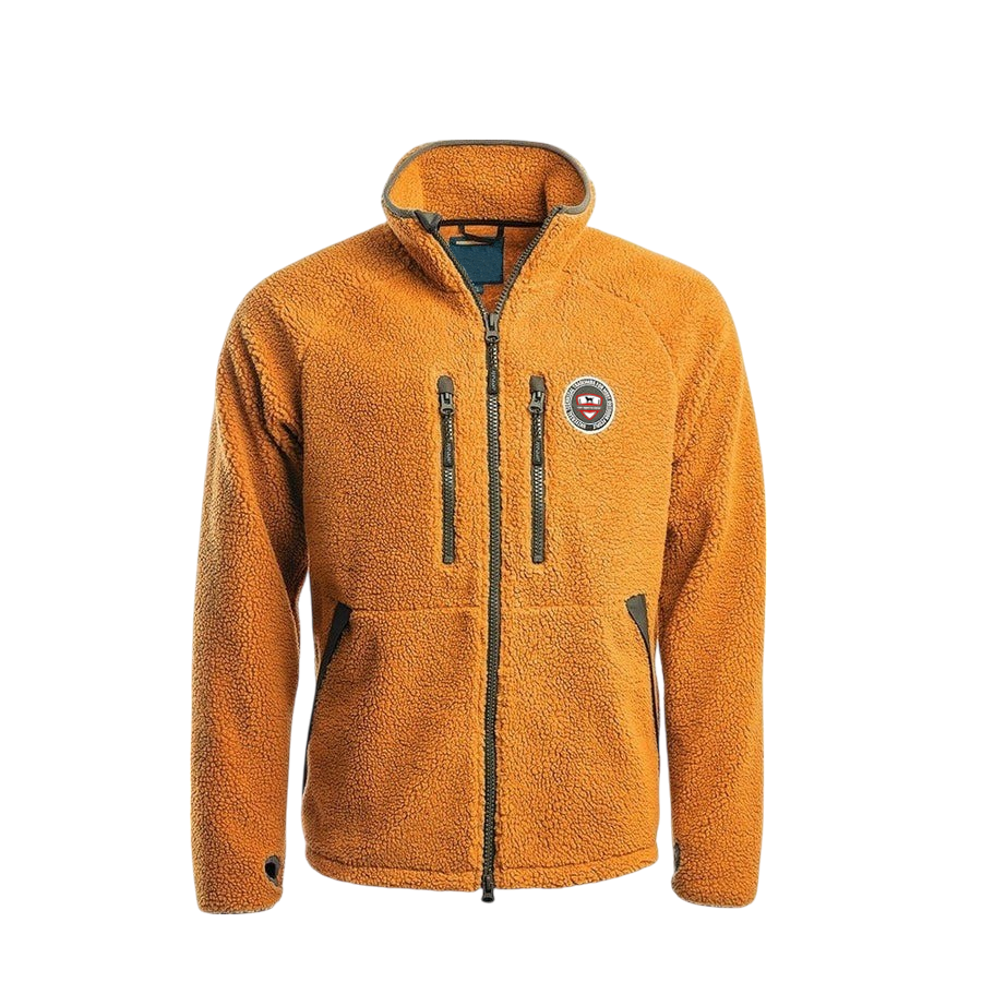 Orange Whool Jacket