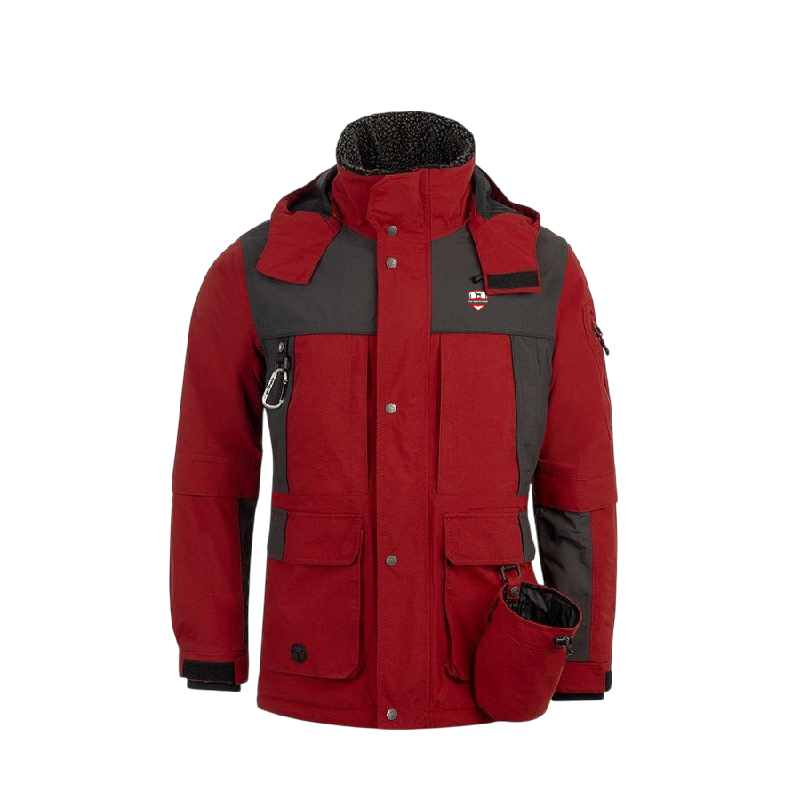Red Mens Training Jacket