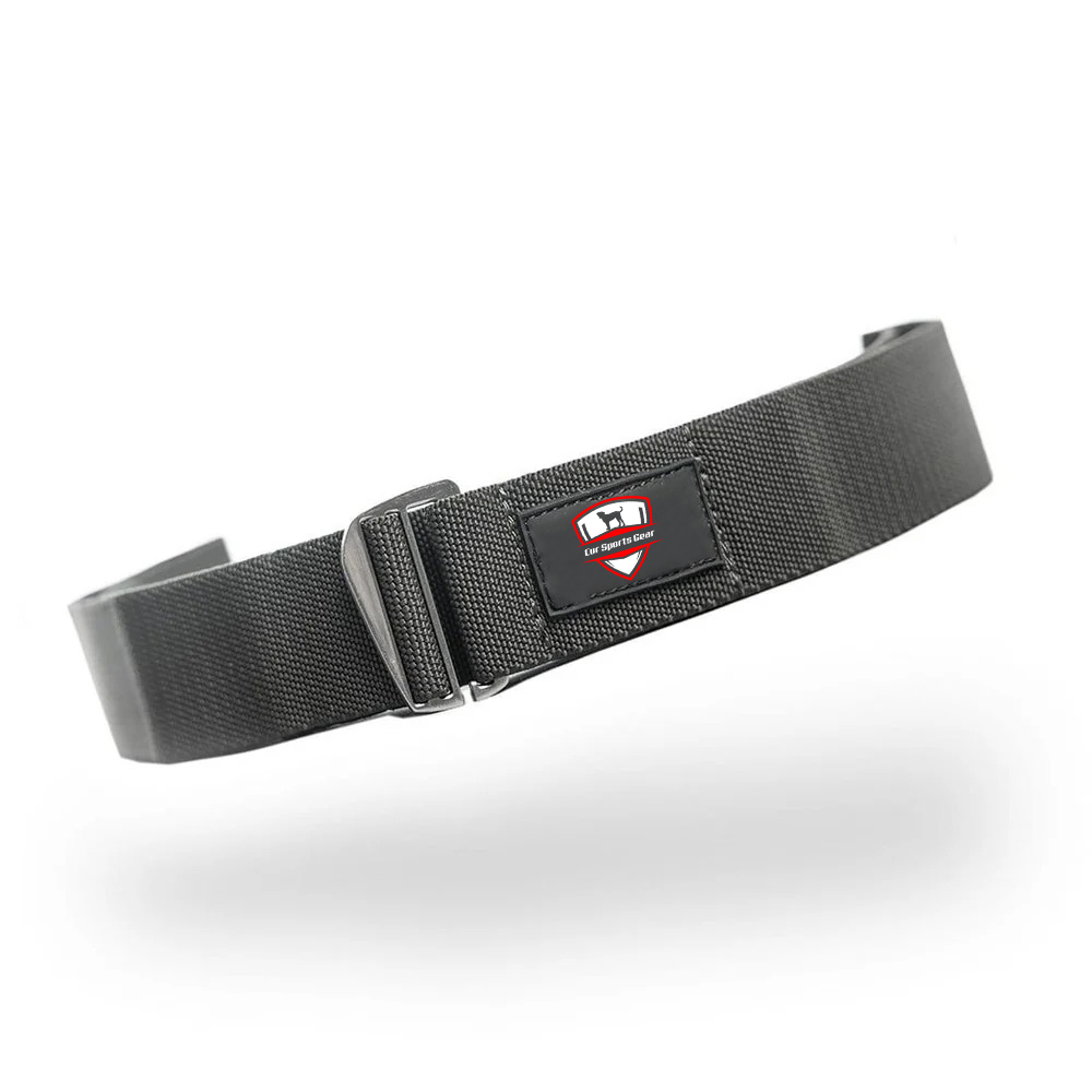 Outdoor's Elastic Belt - Adjustable and Stylish with Logo Embellishment
